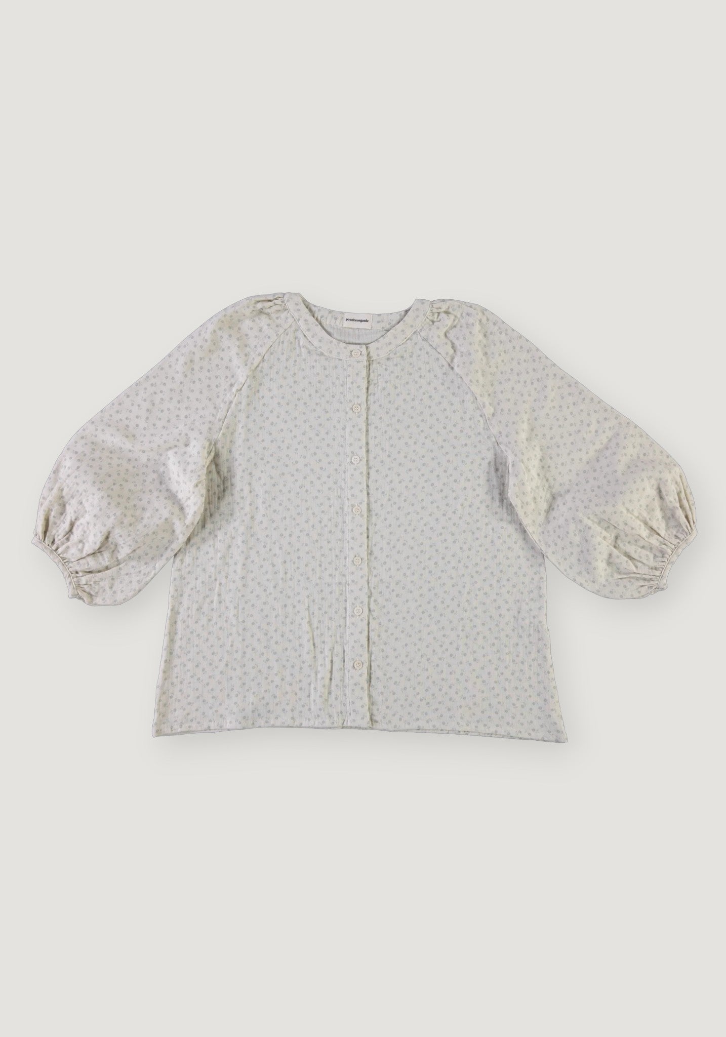 Cămașă femei din muselină dublă de bumbac - Onagre Lavande Motif