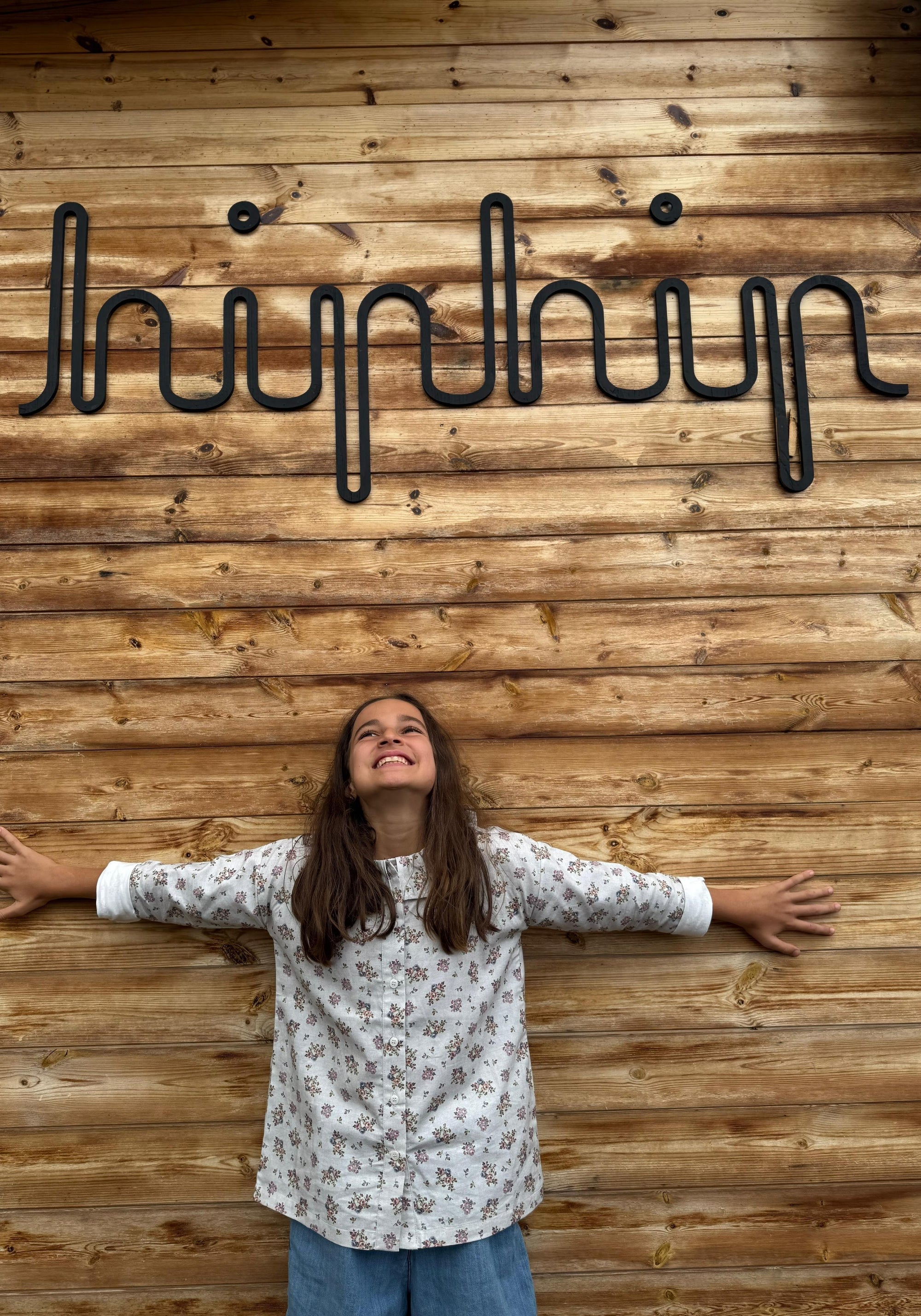 Cămașă flanel din bumbac - Colchique Rose Gris Motif