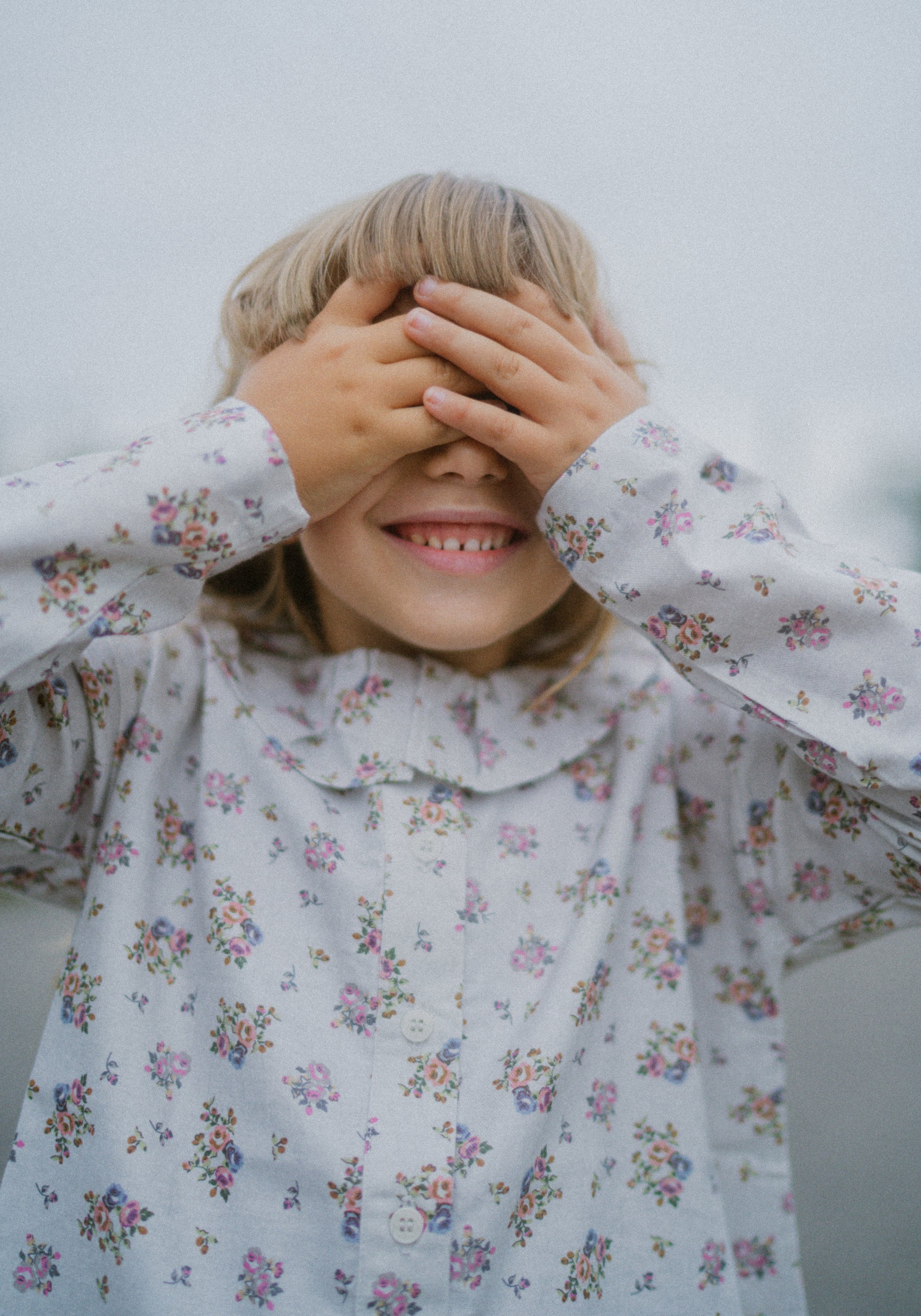 Cămașă flanel din bumbac - Colchique Rose Gris Motif