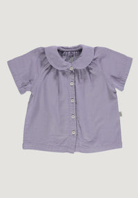 Cămașă din muselină dublă de bumbac - Ancolie Lavender Aura Poudre Organic HipHip.ro