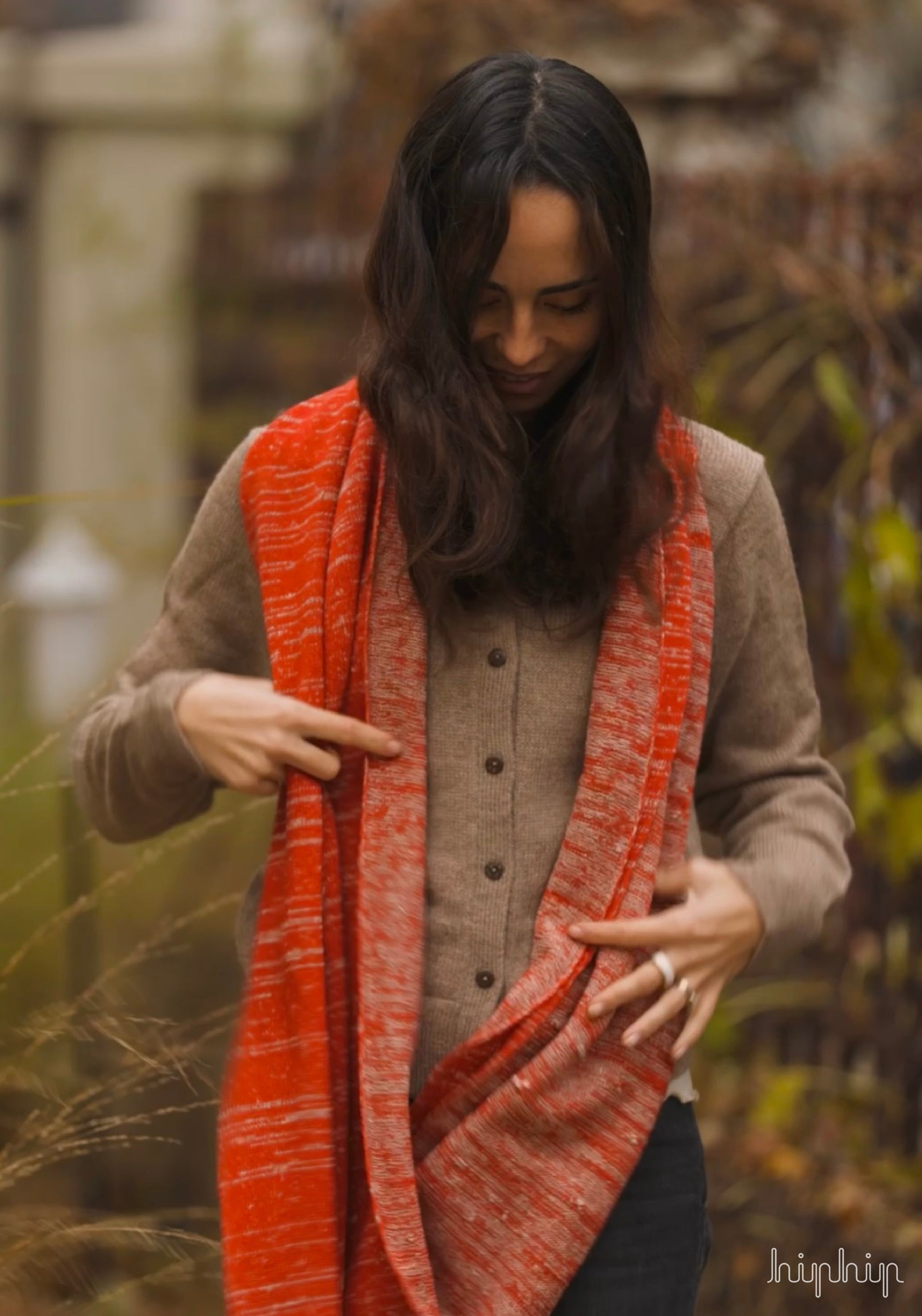 Cardigan femei alpaca - Sabrina Pebble Esencia HipHip.ro