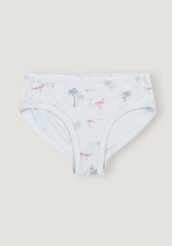 Chilot Briefs fete din bambus - Flamingo Light Blue