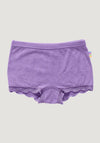 Hipster fete Eyelet din lână merinos și mătase - Basic Purple Joha HipHip.ro