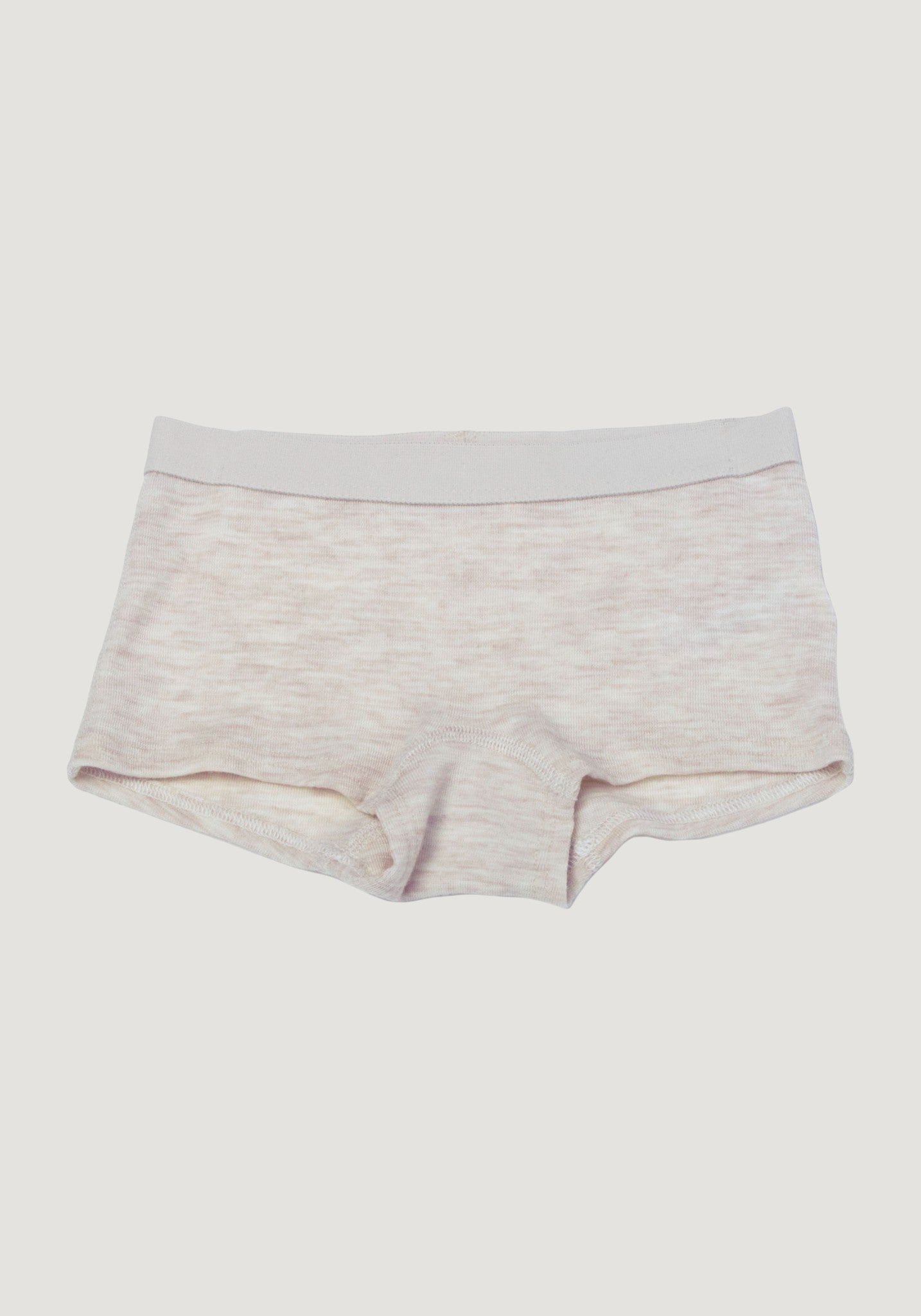 Chilot Hipster fete din lână merinos - Creme Melange