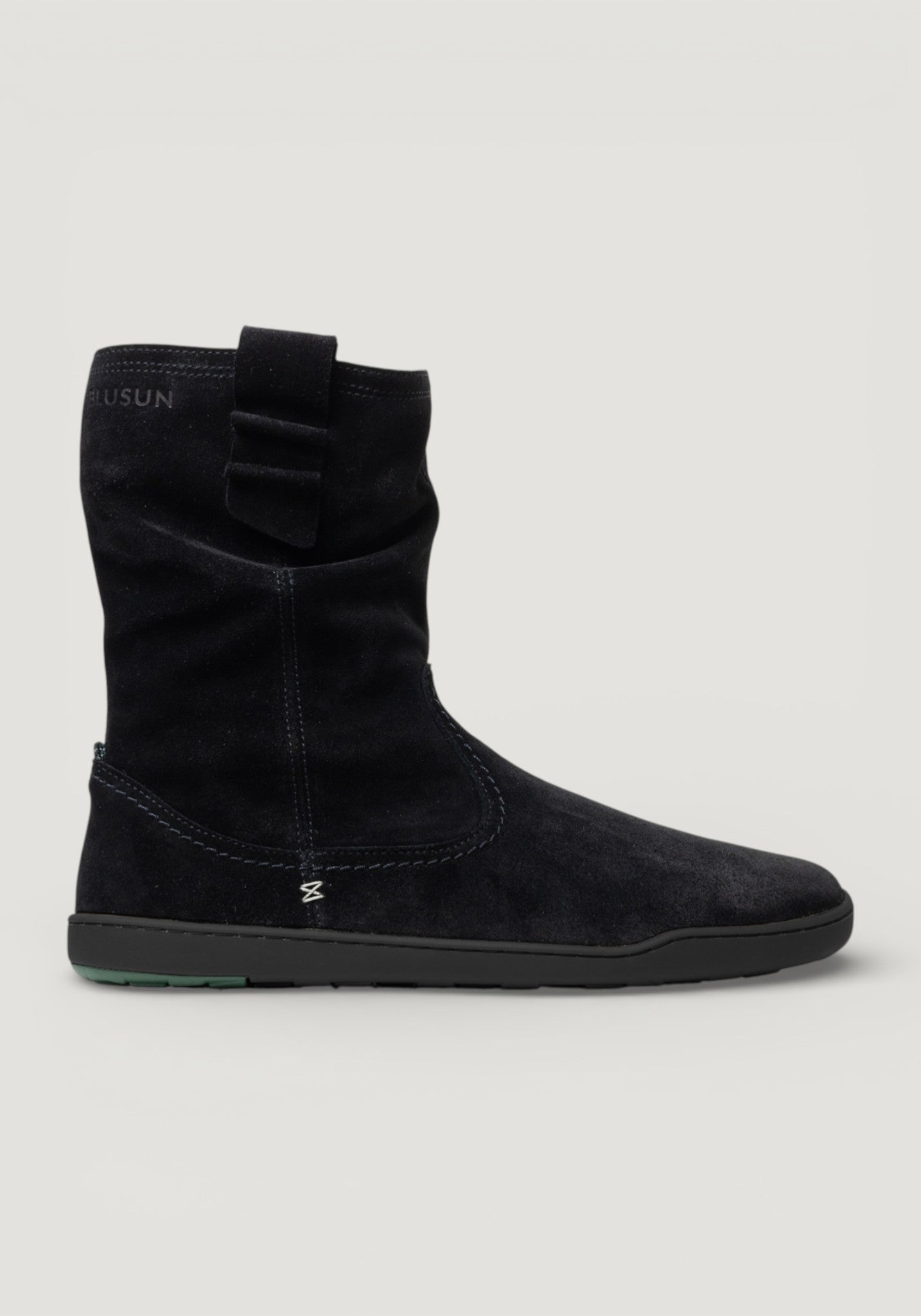 Cizme Barefoot cu membrană Primaloft îmblănite - Black