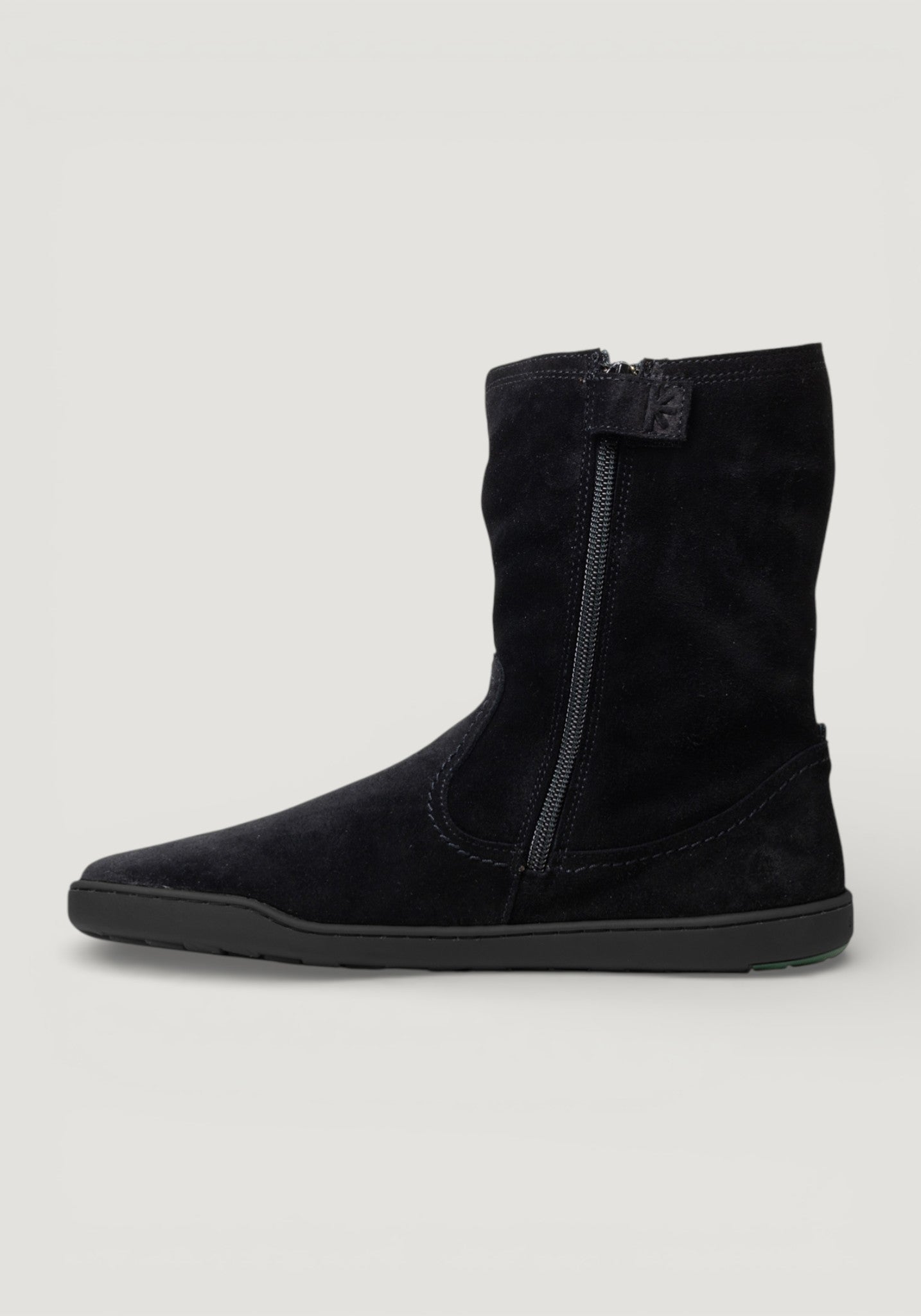 Cizme Barefoot cu membrană Primaloft îmblănite - Black