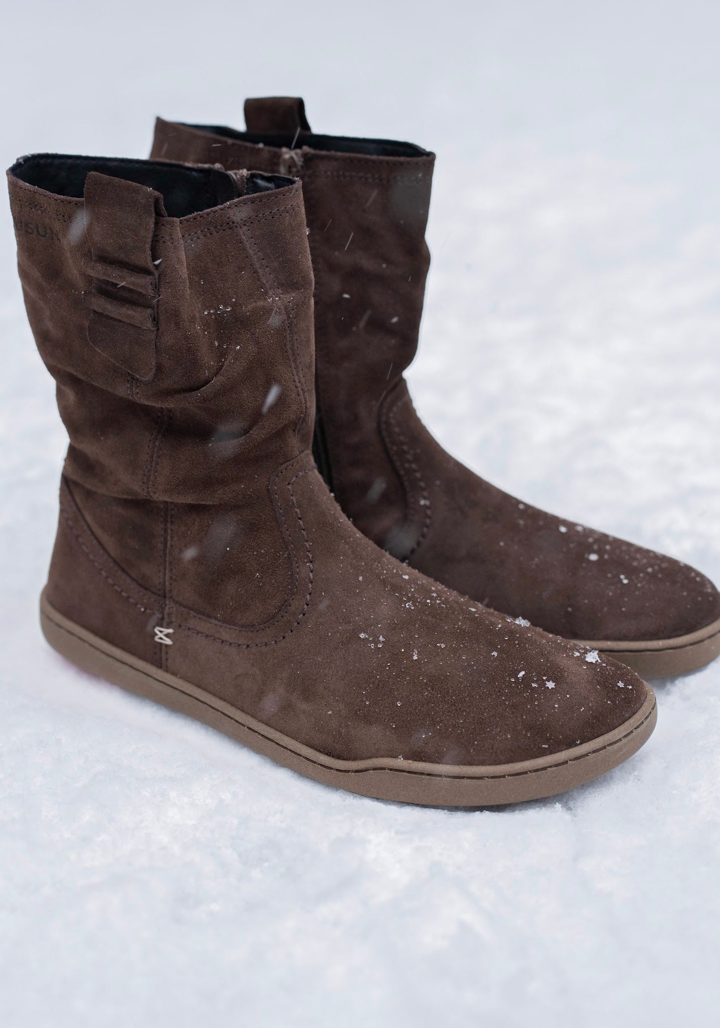 Cizme Barefoot îmblănite - Brown
