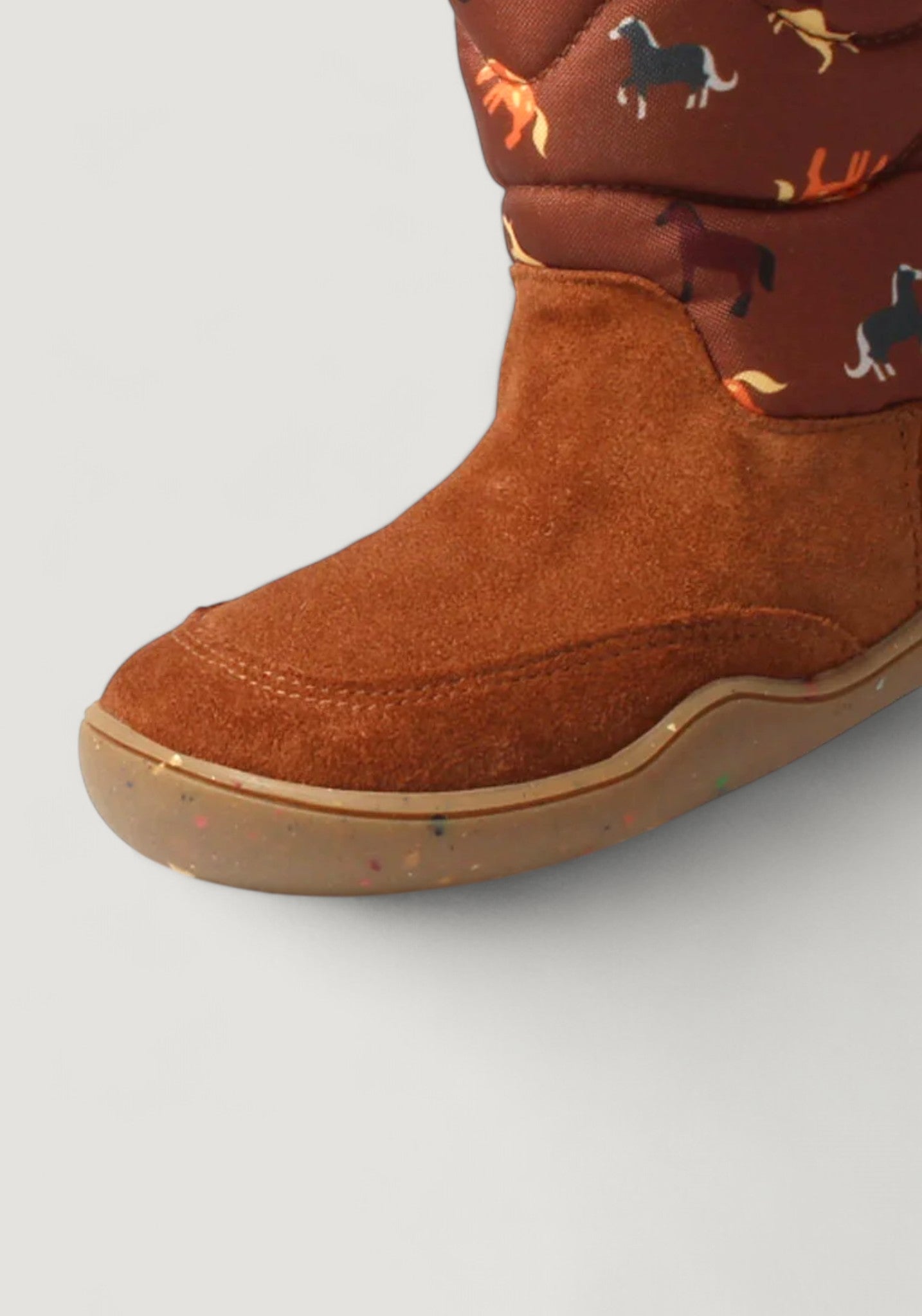 Cizme Barefoot impermeabile îmblănite - Alpaka Hazelnut