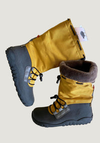 Cizme Barefoot impermeabile îmblănite - Rana Yellow Koel HipHip.ro