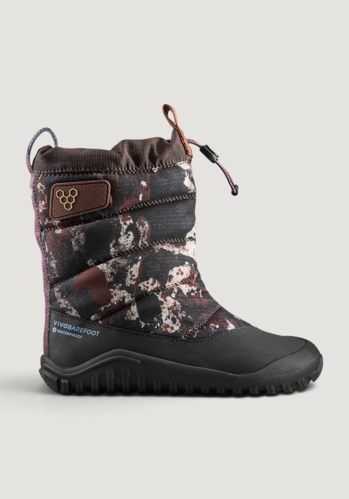 Cizme Barefoot impermeabile - Tracker Boot AT Kids Mole Print