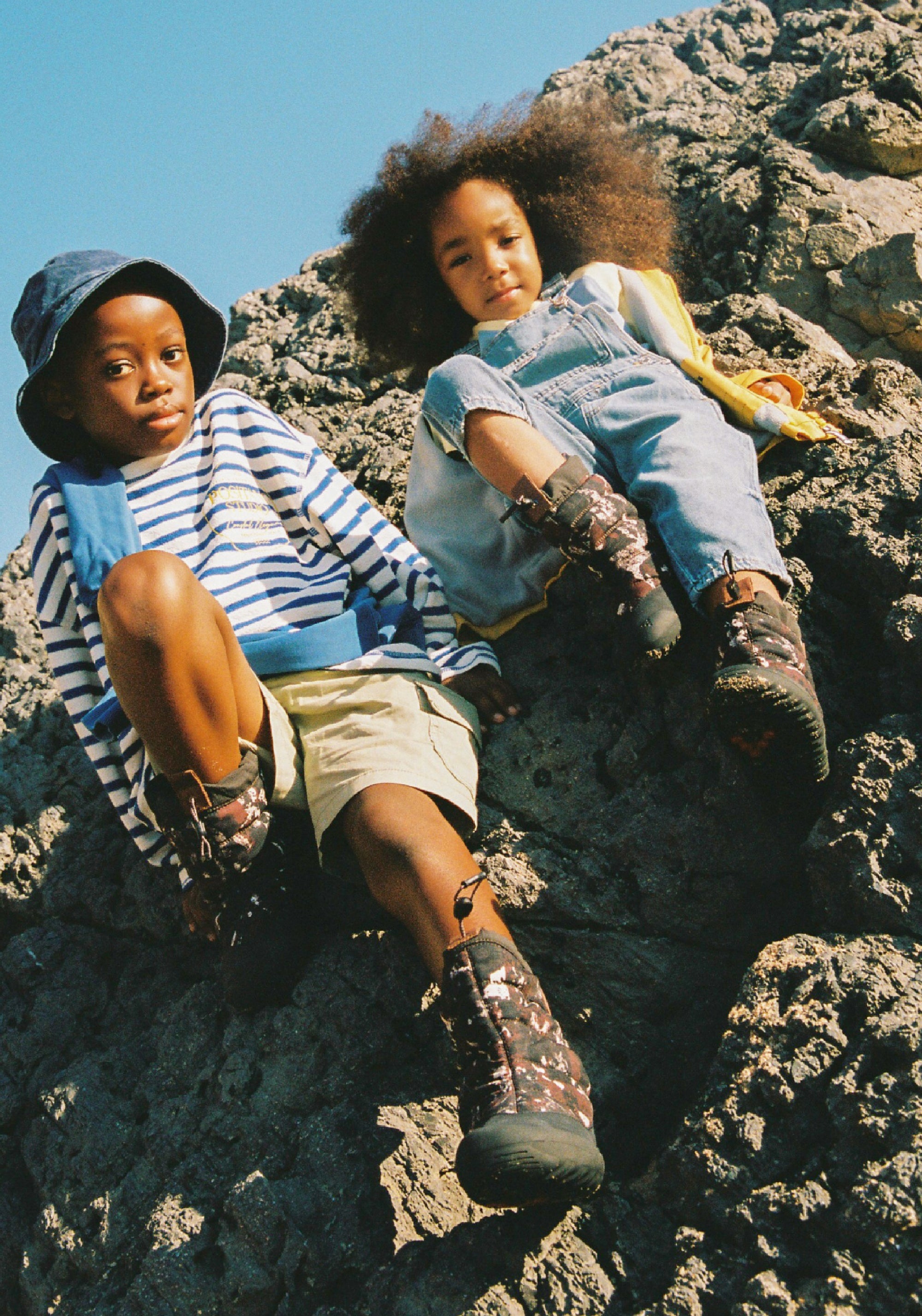 Cizme Barefoot impermeabile - Tracker Boot AT Kids Mole Print