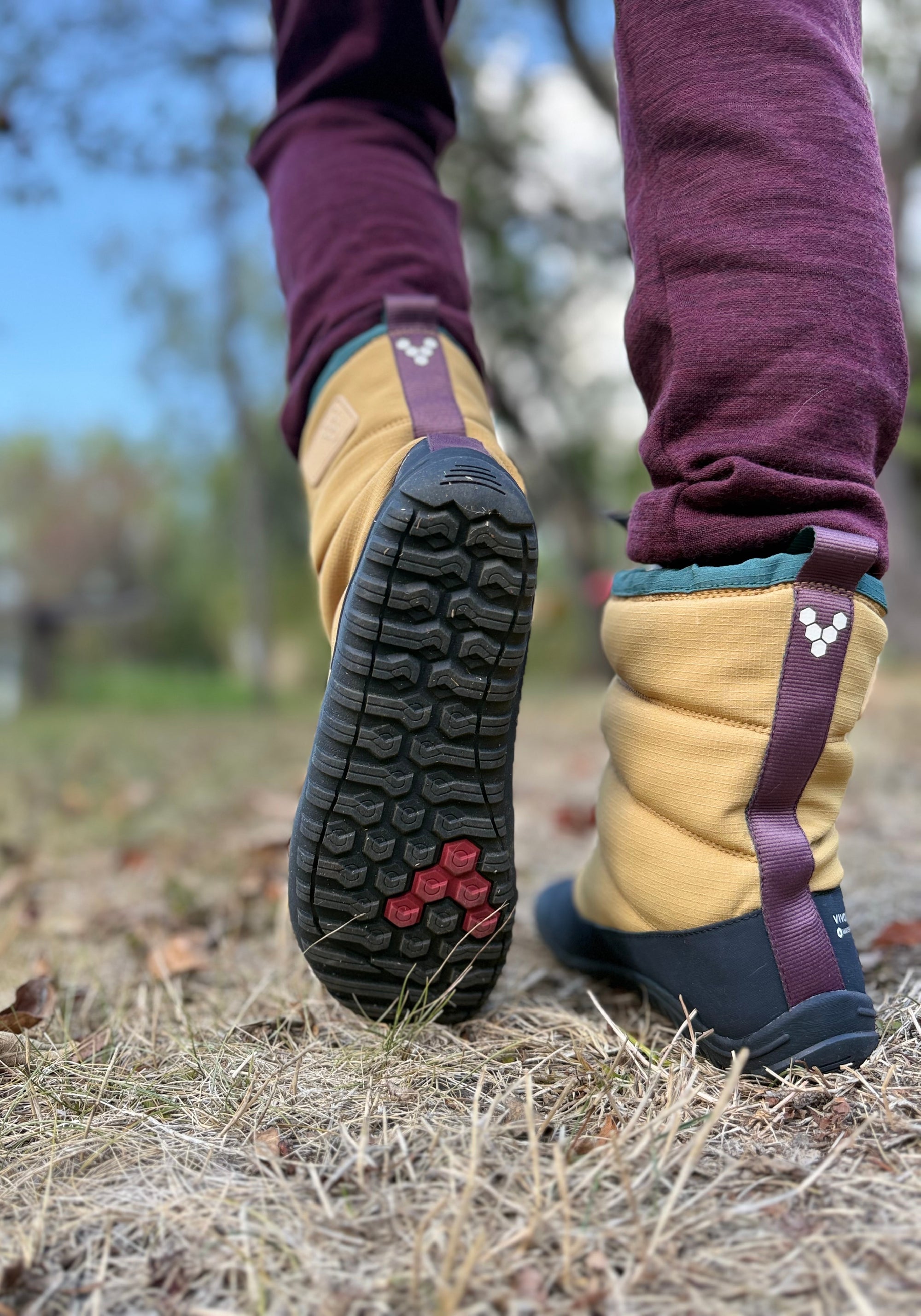 Cizme Barefoot impermeabile - Tracker Boot AT Kids Wood