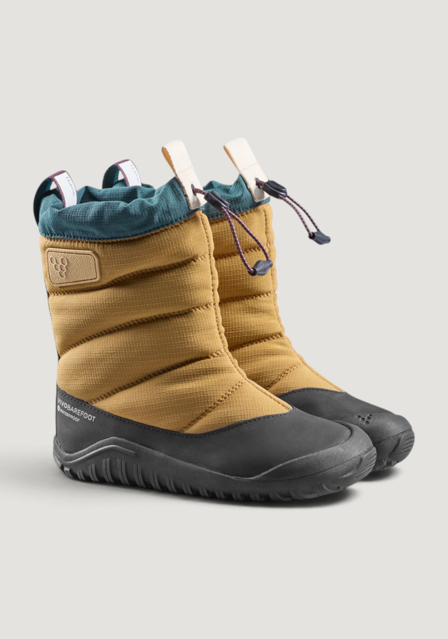 Cizme Barefoot impermeabile - Tracker Boot AT Kids Wood