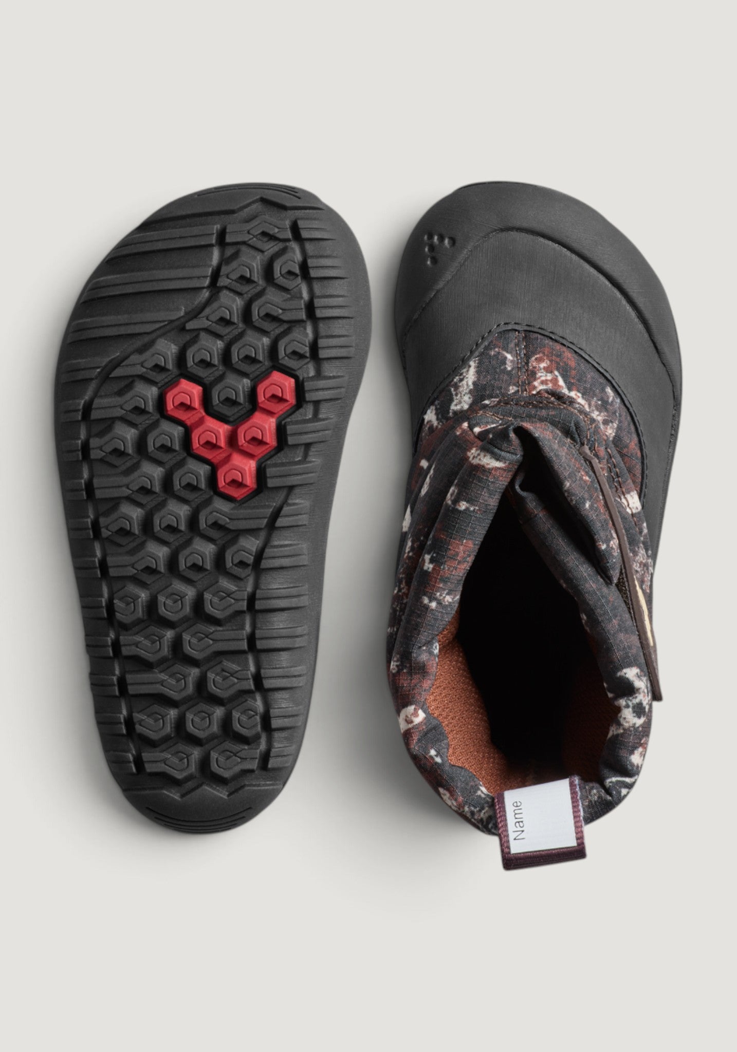 Cizme Barefoot impermeabile - Tracker Boot AT Toddlers Mole Print