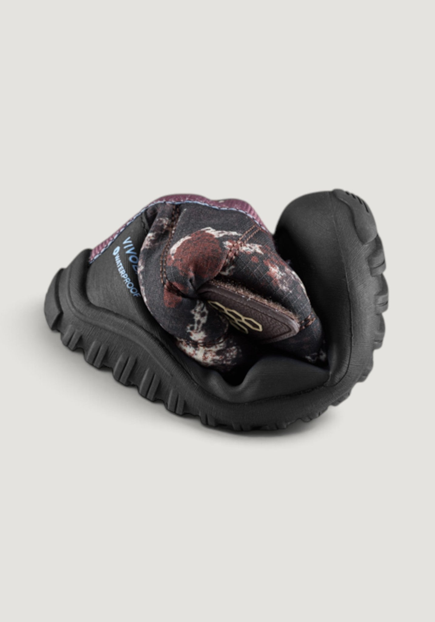Cizme Barefoot impermeabile - Tracker Boot AT Toddlers Mole Print