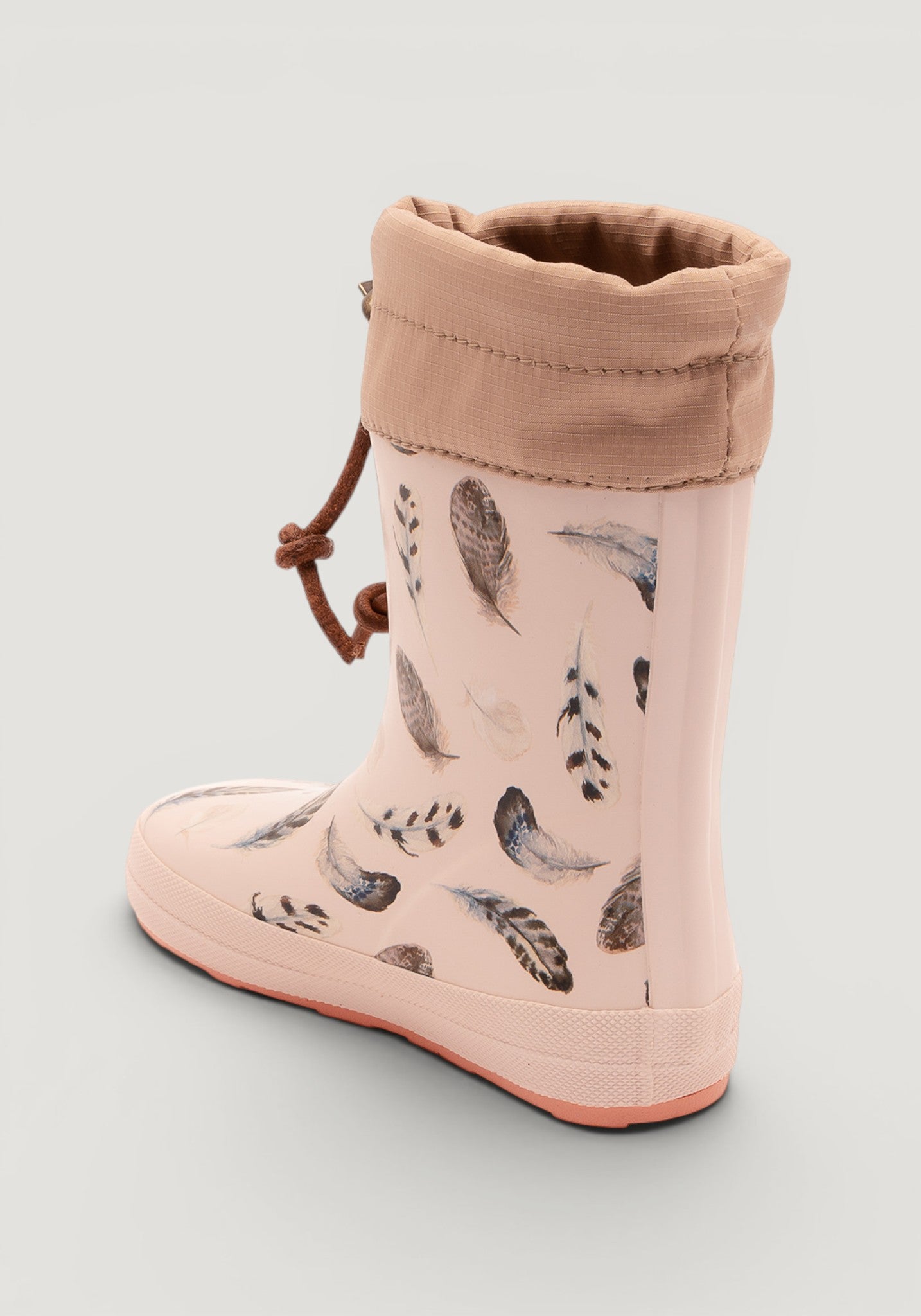 Cizme de cauciuc Barefoot îmblănite - Thermo Feather