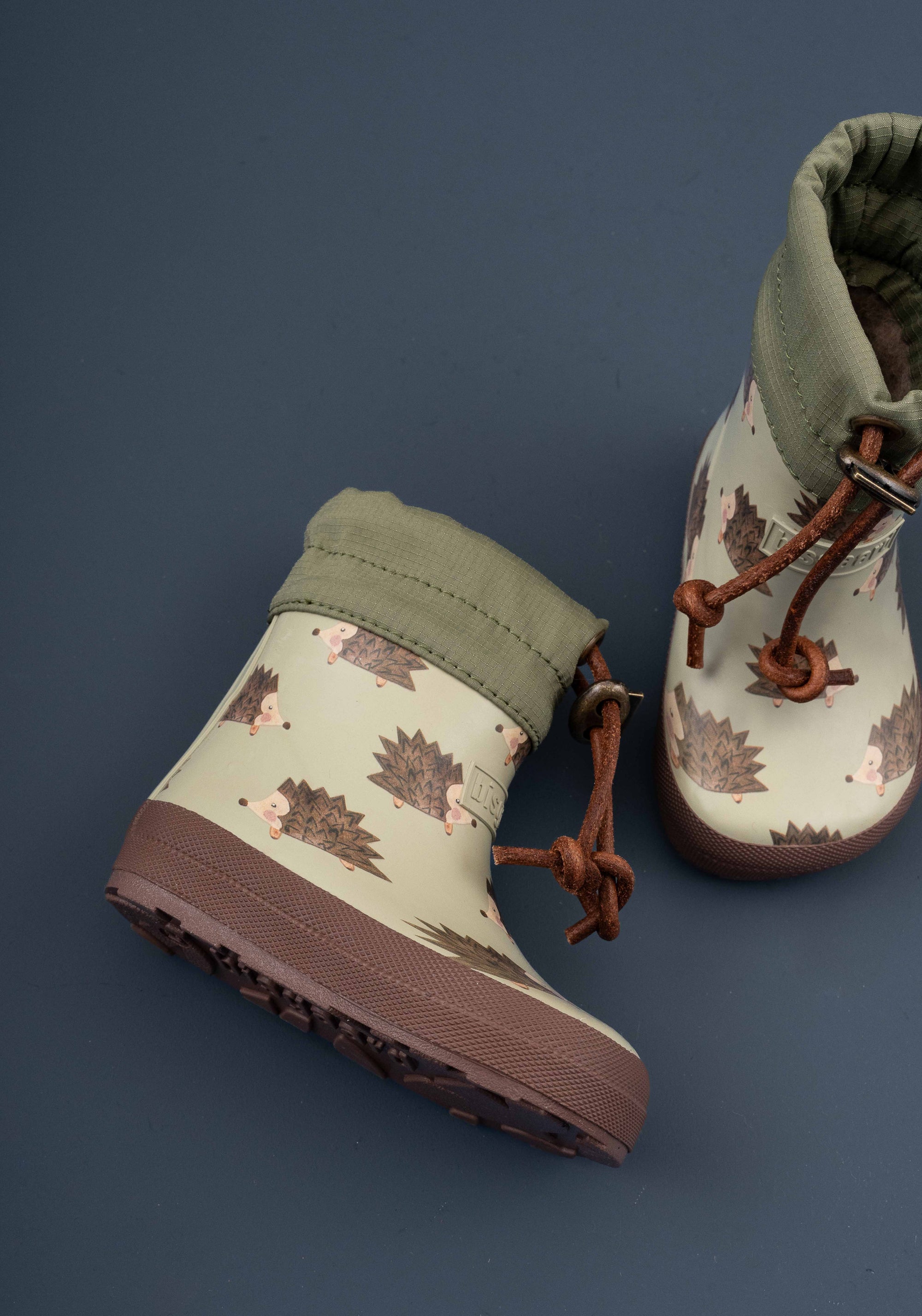 Cizme de cauciuc Barefoot îmblănite - Thermo Hedgehog