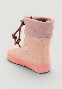Cizme de cauciuc Barefoot îmblănite - Thermo Unicorn