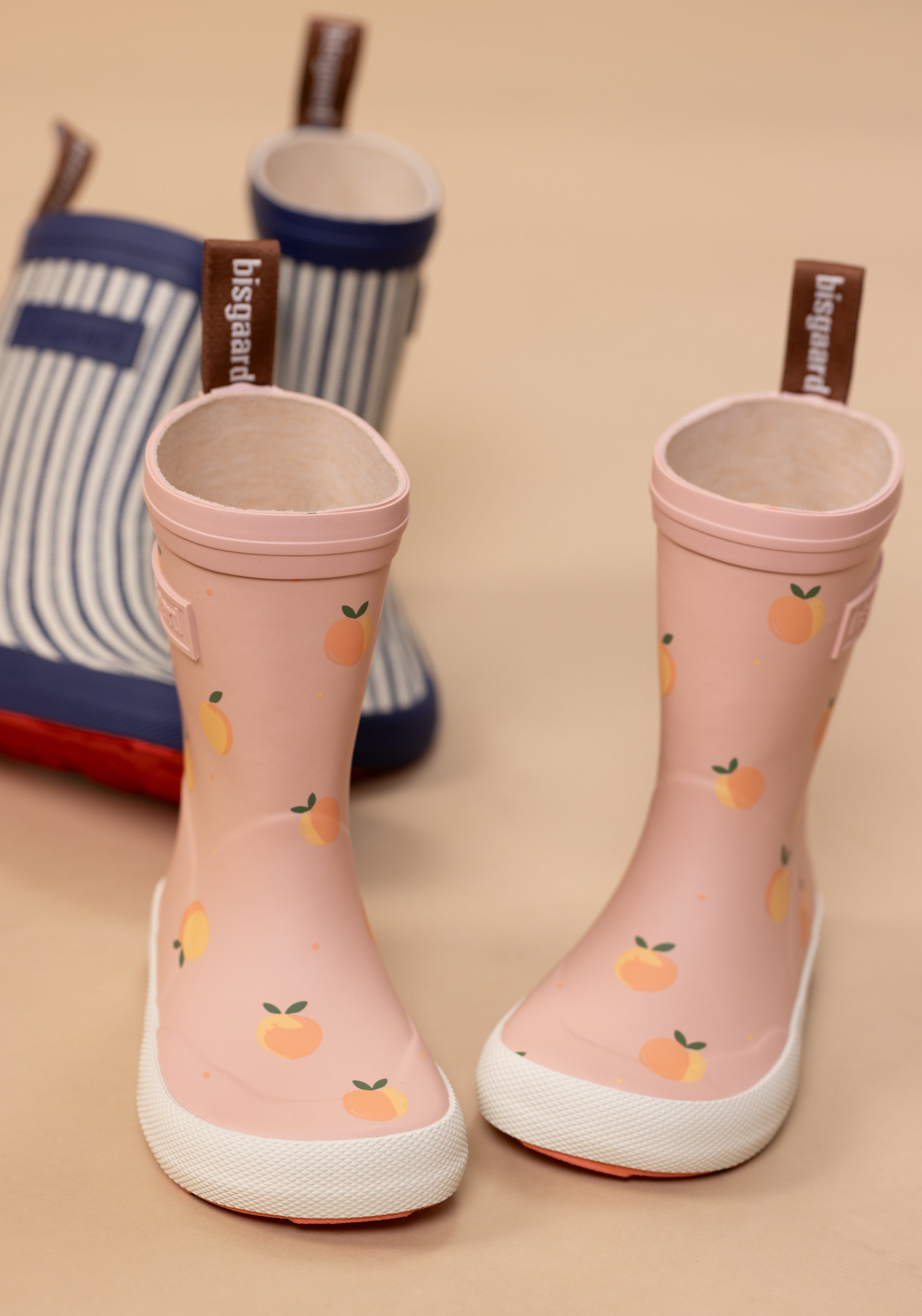 Cizme de cauciuc Barefoot - Peach Pop