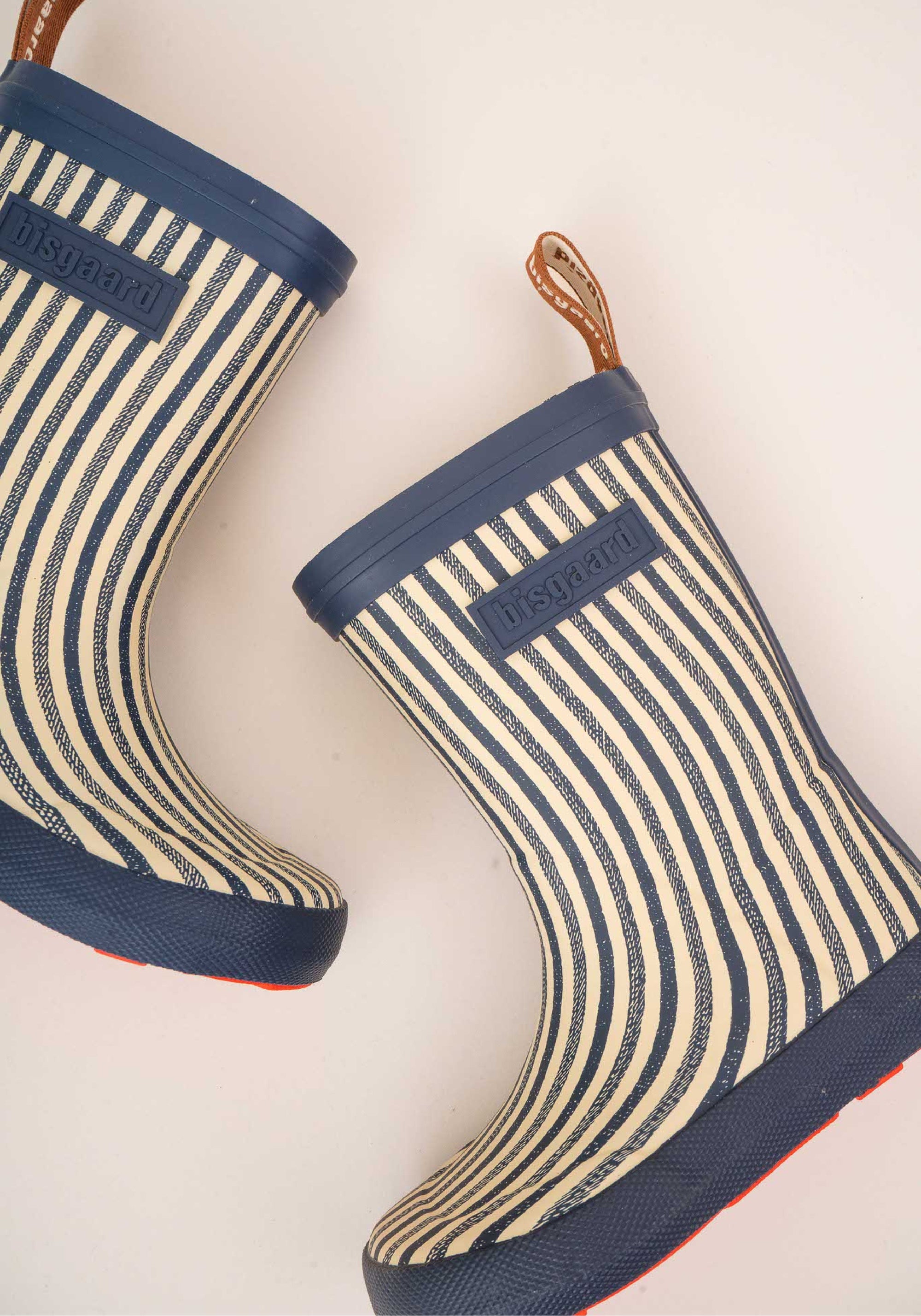 Cizme de cauciuc Barefoot - Sailor Stripes