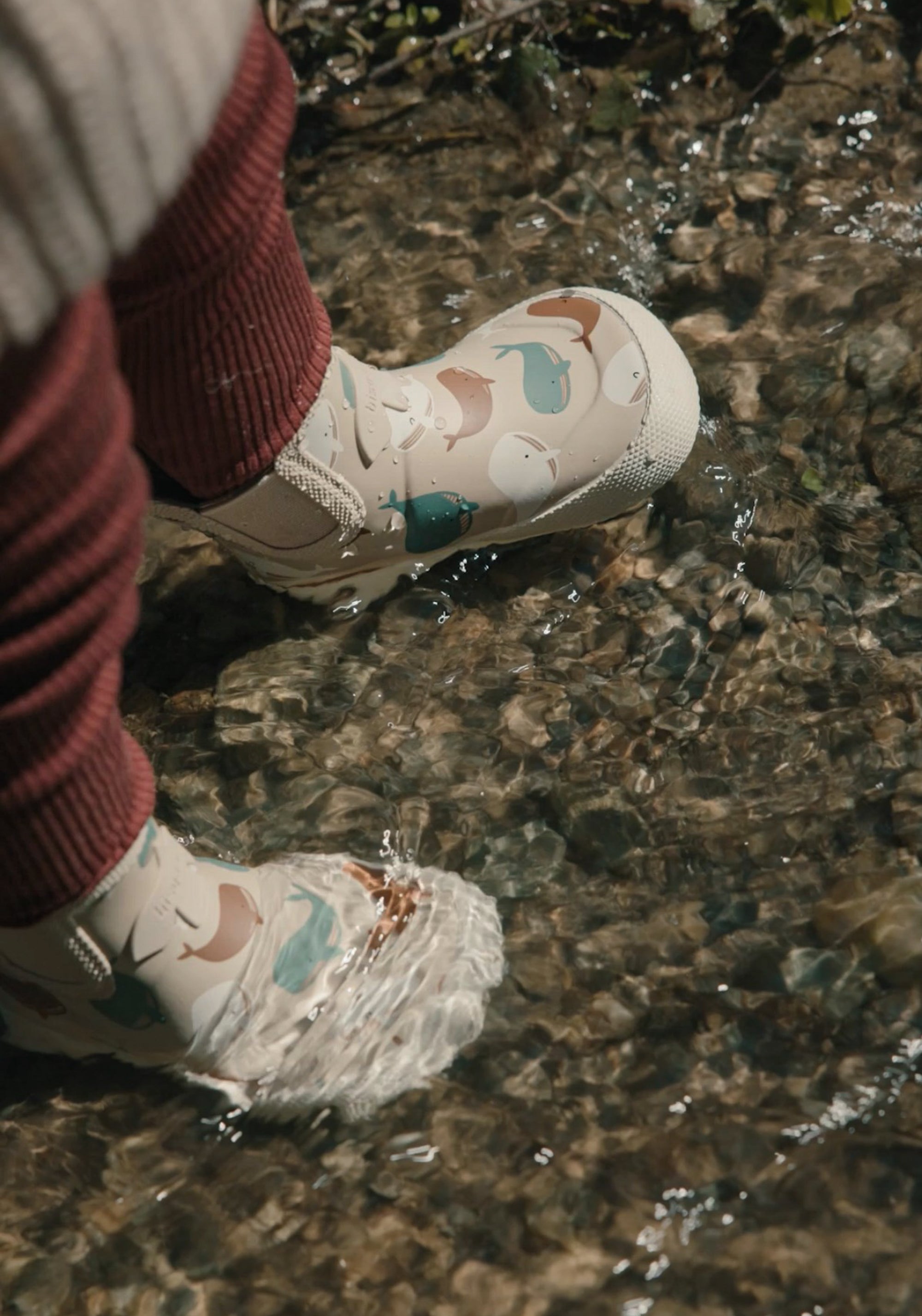 Cizme de cauciuc Barefoot - Whale