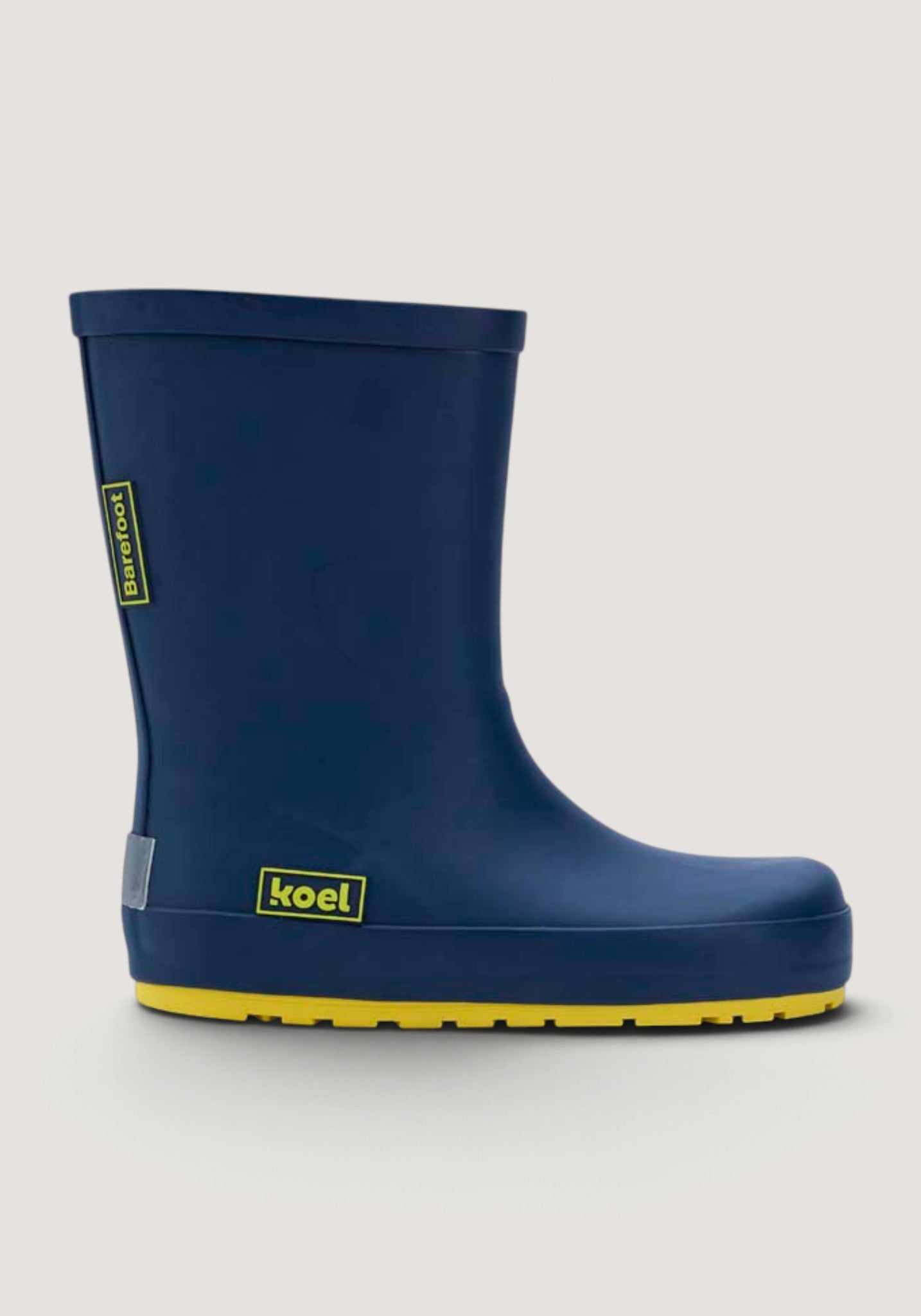 Cizme de cauciuc Barefoot Wide - Wini Blue