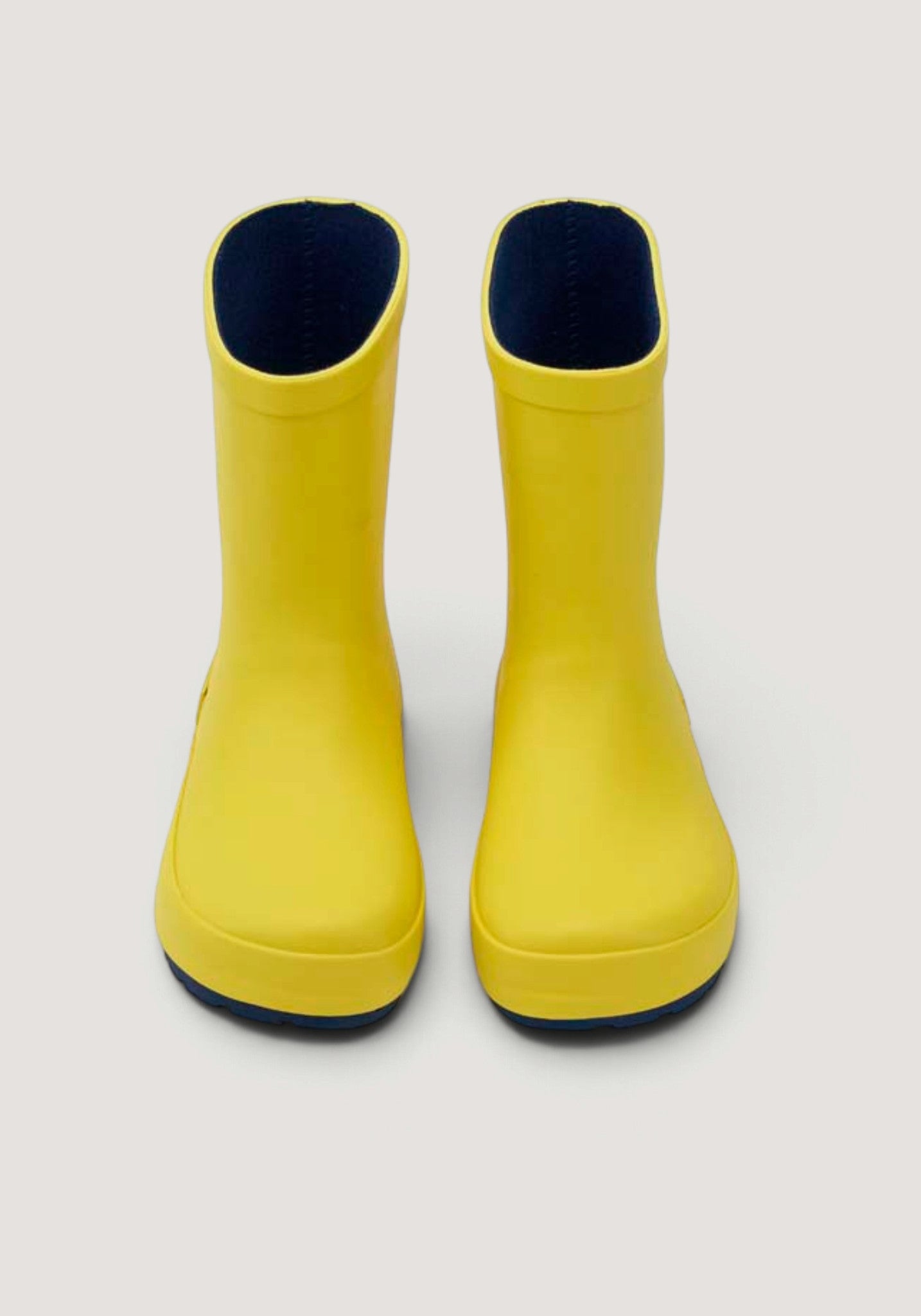 Cizme de cauciuc Barefoot Wide - Wini Yellow