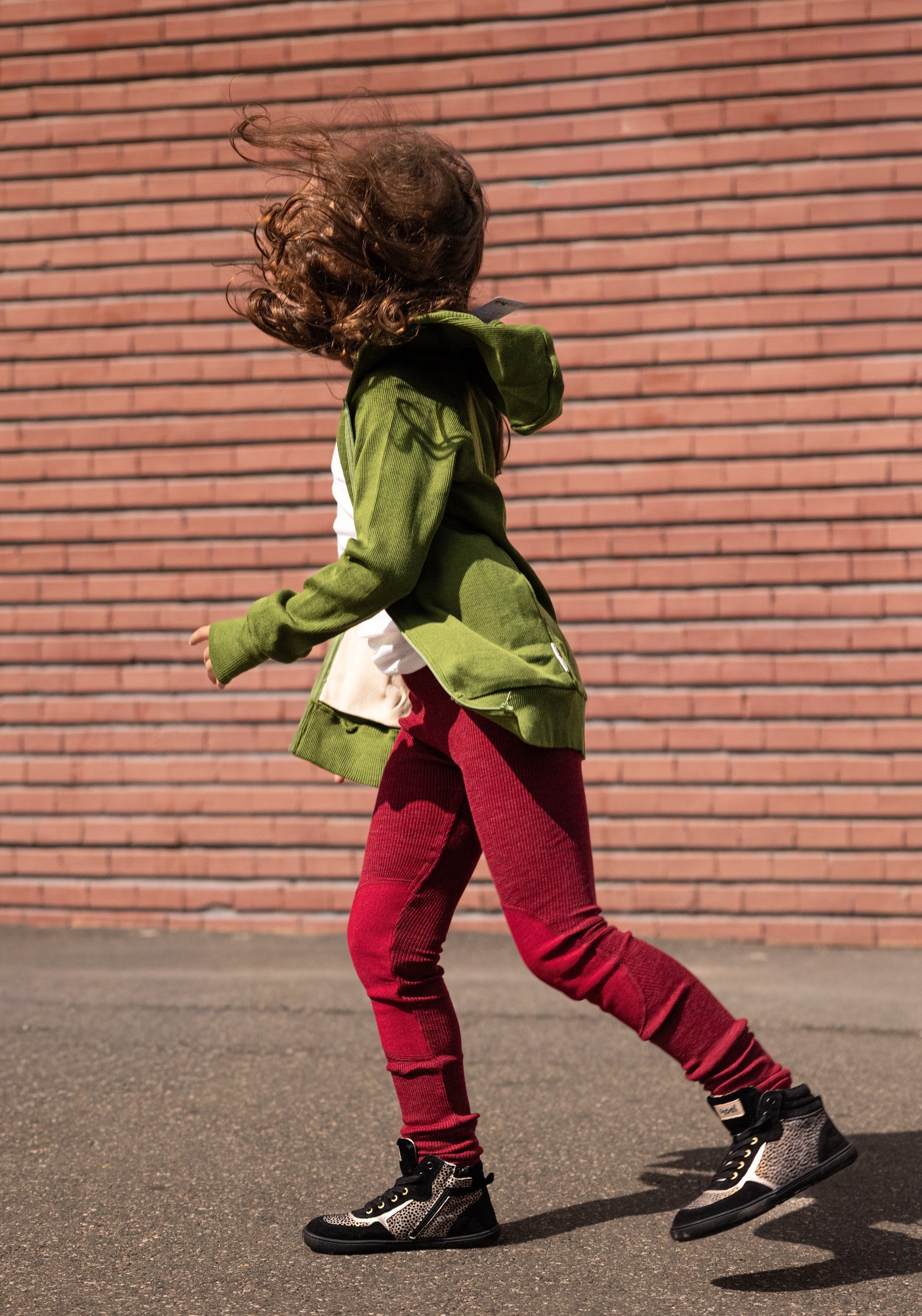 Sneakers Barefoot din piele - Danish Gold