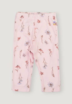 Colanți din bambus - Bloom Light Pink