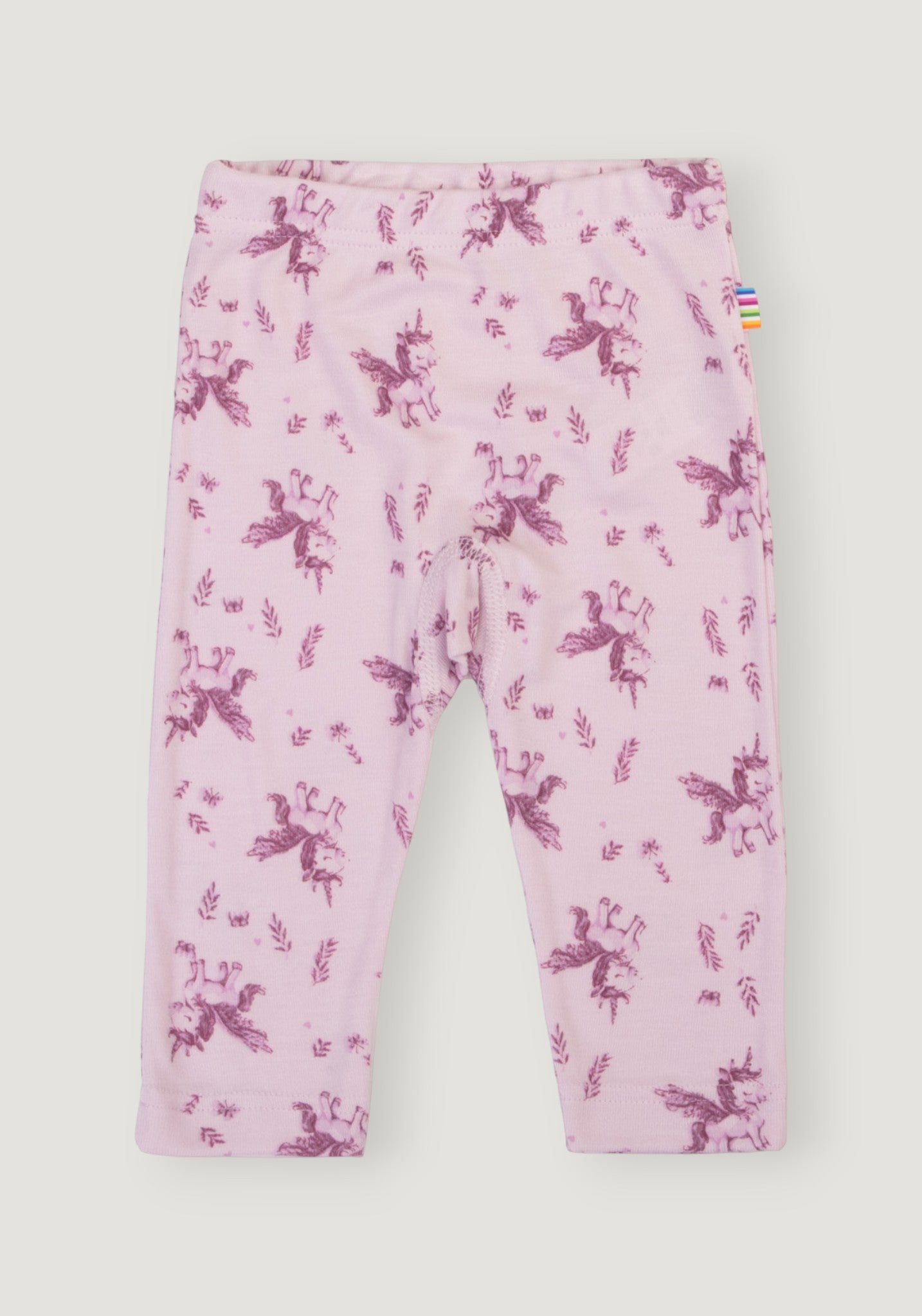 Colanți din bambus - Unicorn Pink