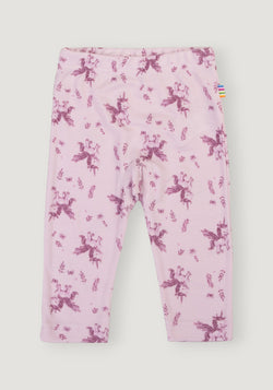 Colanți din bambus - Unicorn Pink