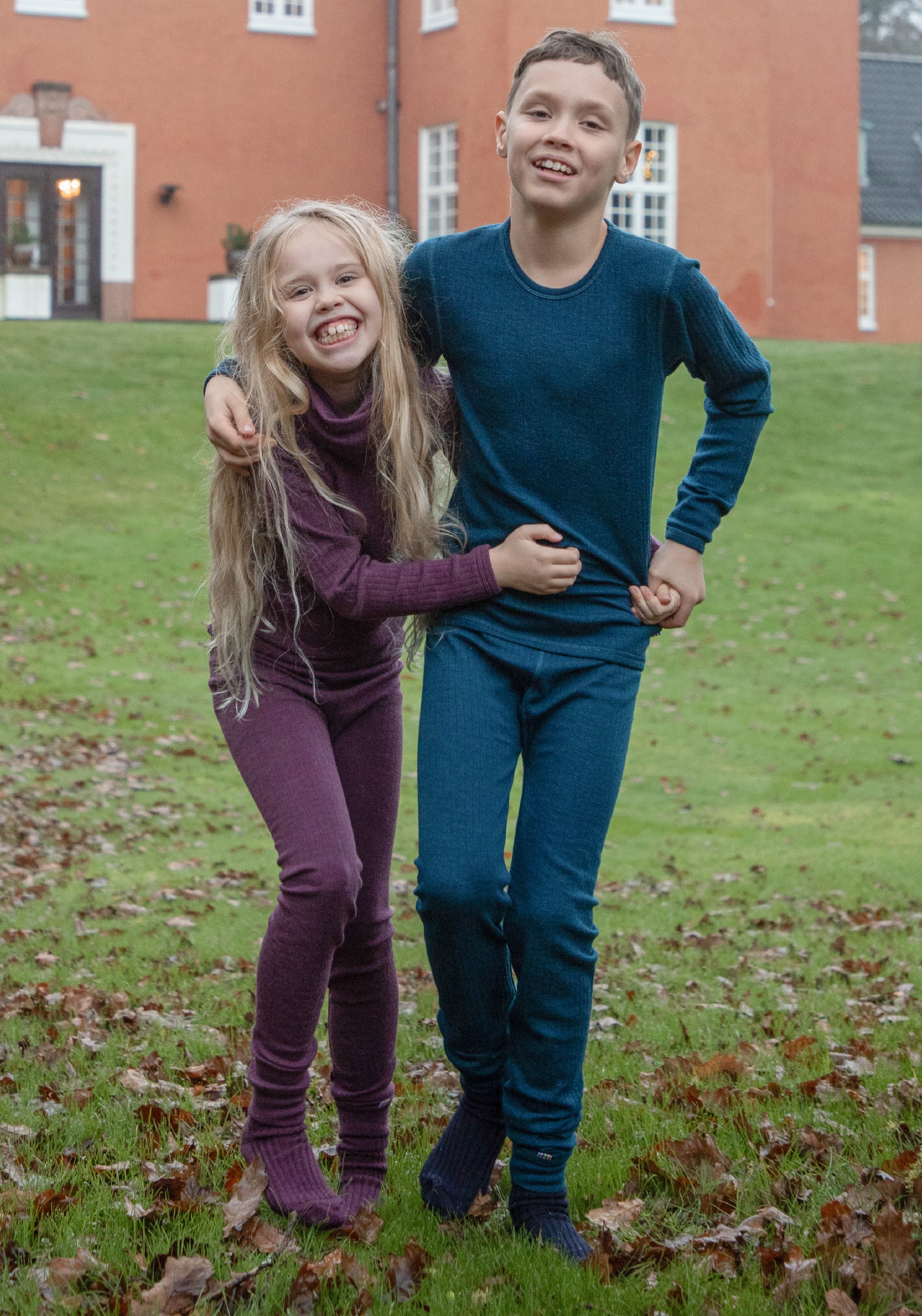 Bluză din lână merinos - Basic Dark Turquoise