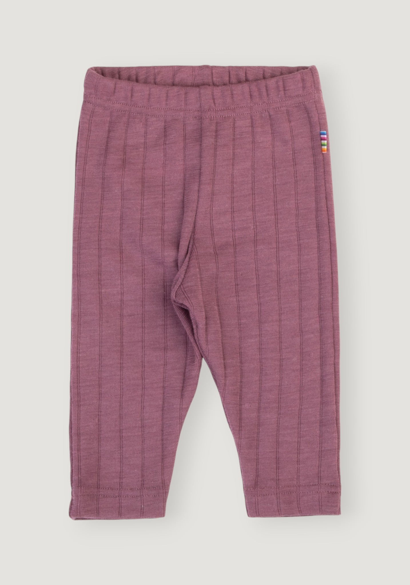 Colanți din lână merinos și mătase - Heather