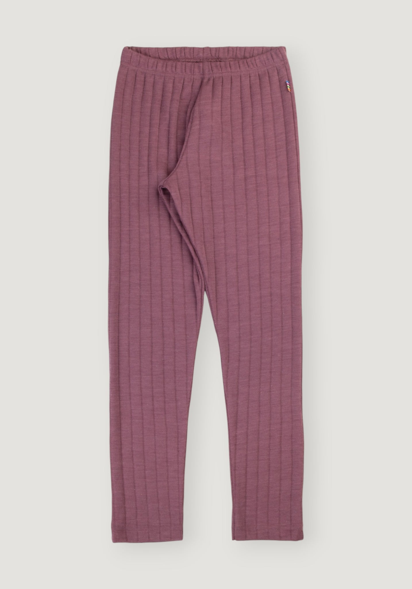 Colanți din lână merinos și mătase - Heather