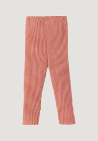 Colanți lână merinos - Soft Pink