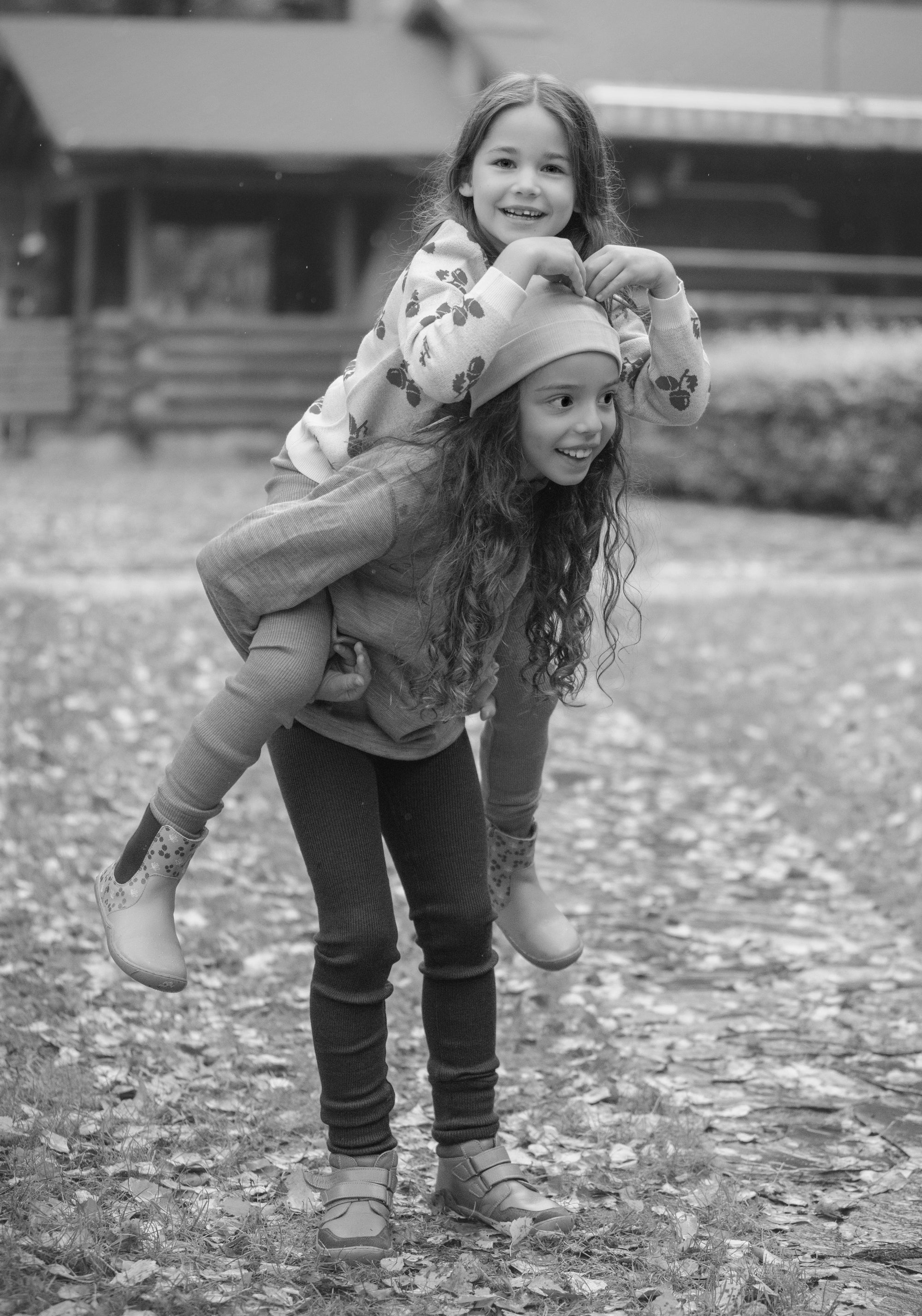 Colanți din lână merinos - Red Canyon