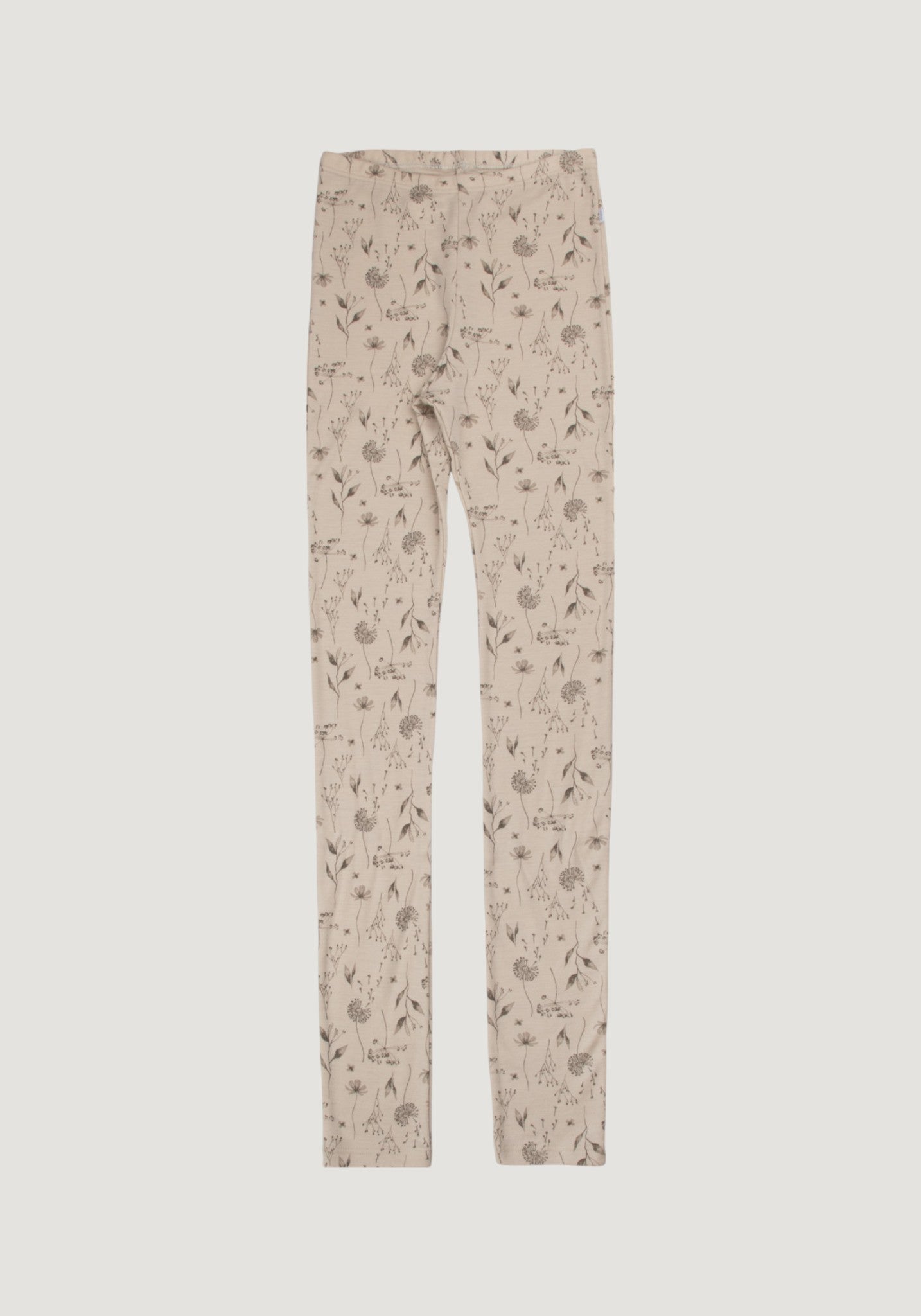 Colanți femei din lână merinos - Dandelion Beige