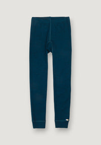 Colanți lână merinos - Basic Dark Turquoise 80