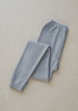 Colanți lână merinos - Basic Grey