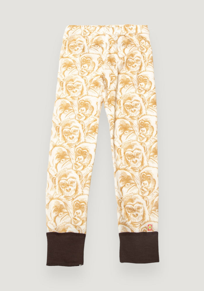 Colanți lână merinos - Chimpanzee Off White 104