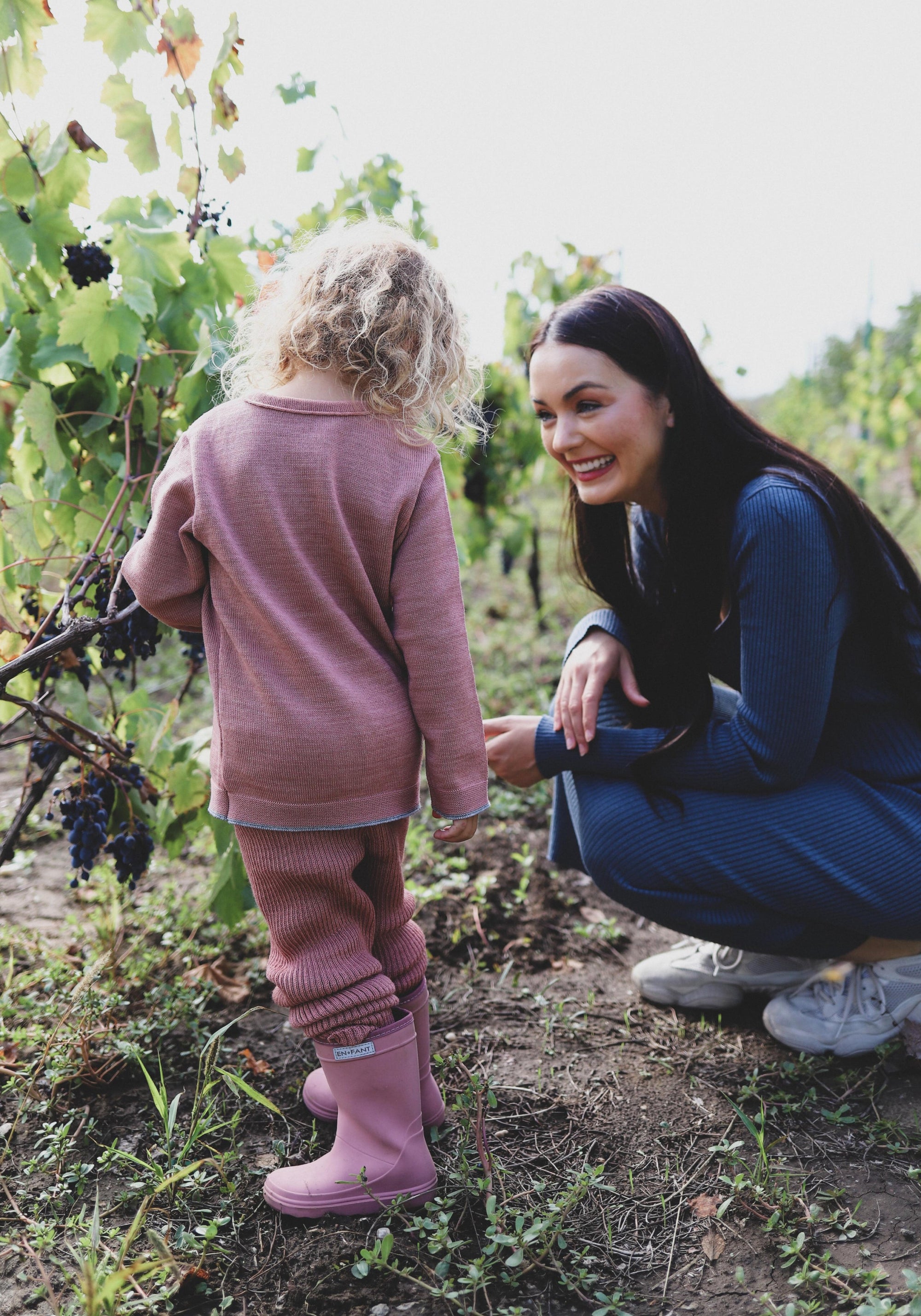 Colanți lână merinos - Rose Disana HipHip.ro