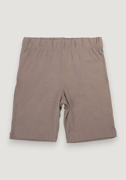 Colanți scurți din bambus - Luna Dark Beige