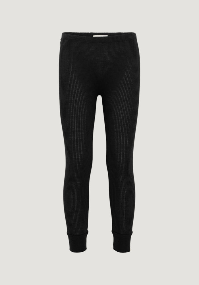 Colanți seamless lână merinos - Active Black