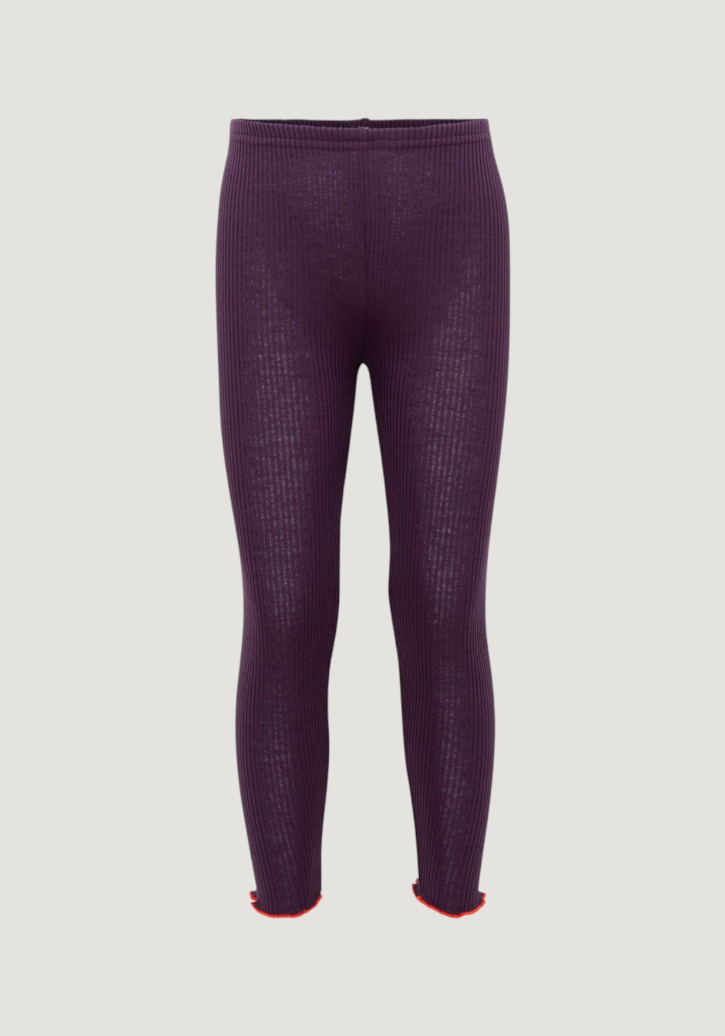 Colanți seamless din mătase - Bieber Frill Blackberry Red