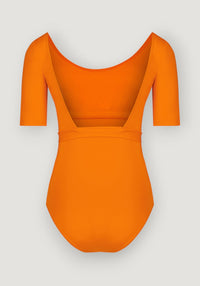 Costum baie femei protecție UV - Jeanne Tangerine Canopea HipHip.ro