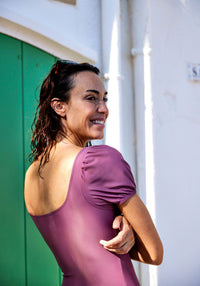Costum baie femei protecție UV  - Paola Pourpre