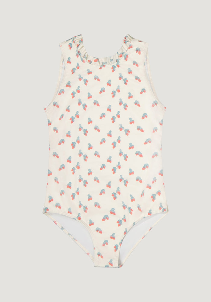 Costum baie protecție UV - Adele Strawberry