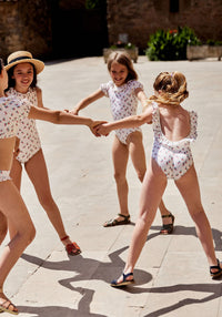 Costum baie protecție UV - Arabella Strawberry