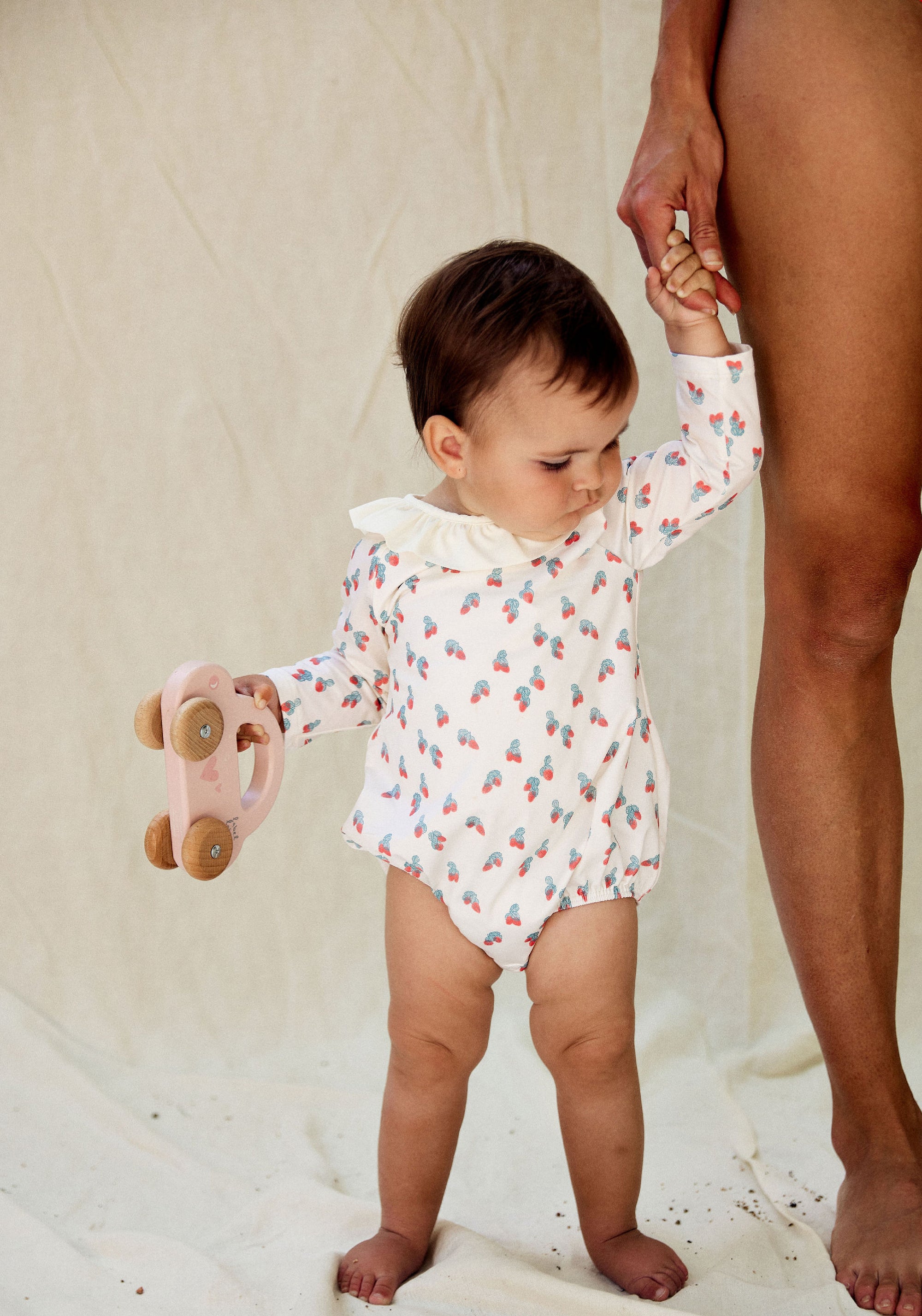 Costum baie protecție UV - Daisy Strawberry