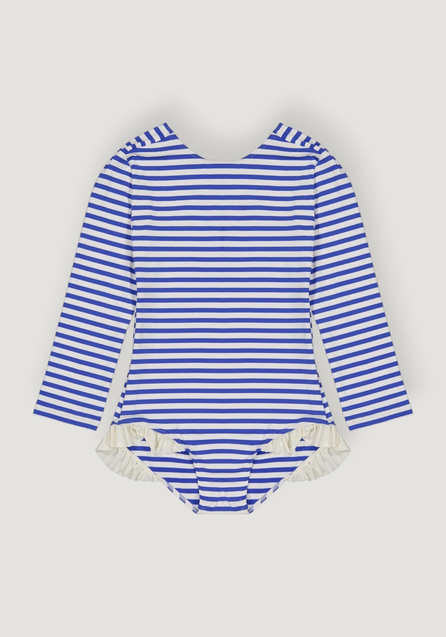 Costum baie protecție UV - Misha Cobalt Stripe